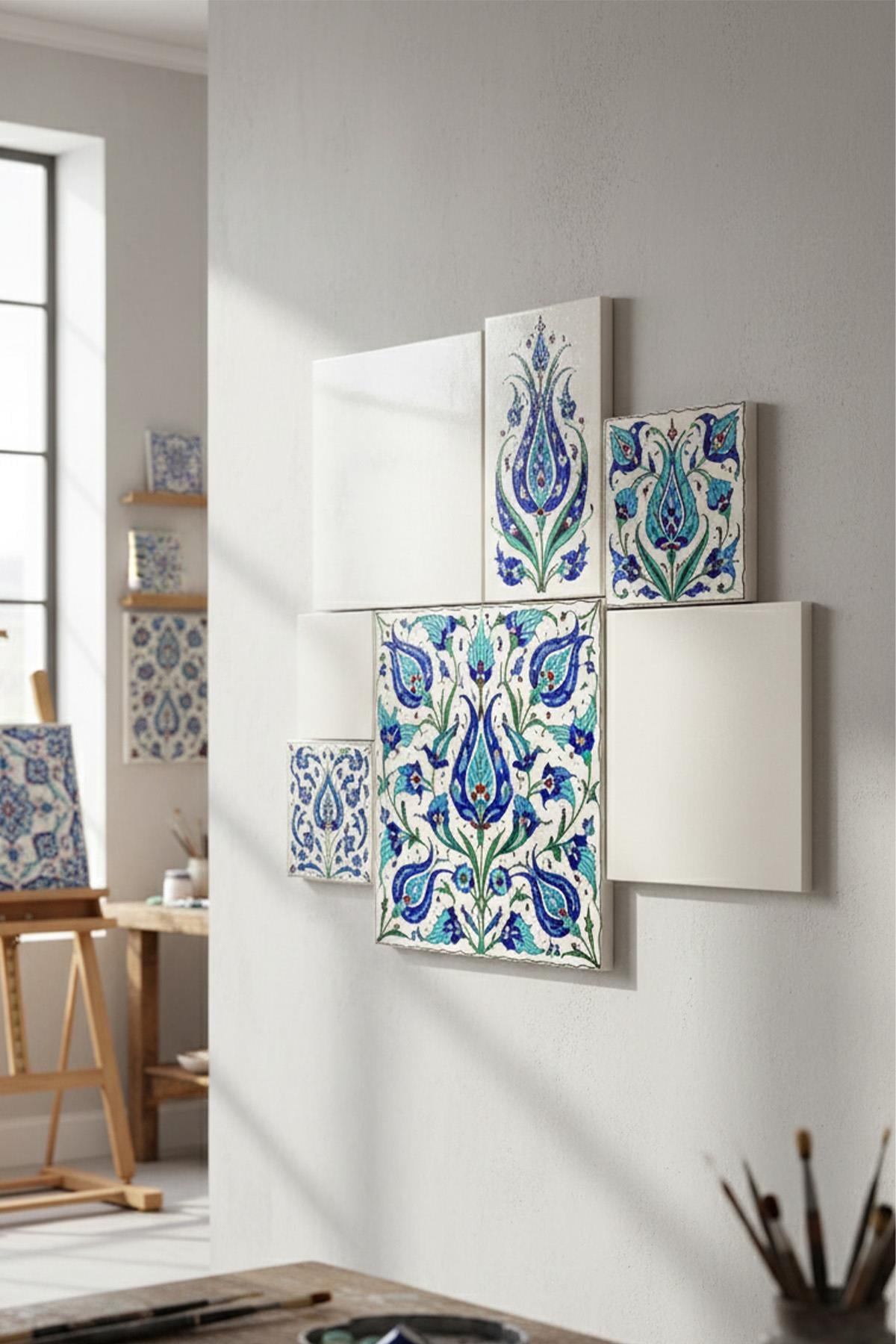 5x5 cm Square Tile Ceramic Bisque (Pack of 80)
