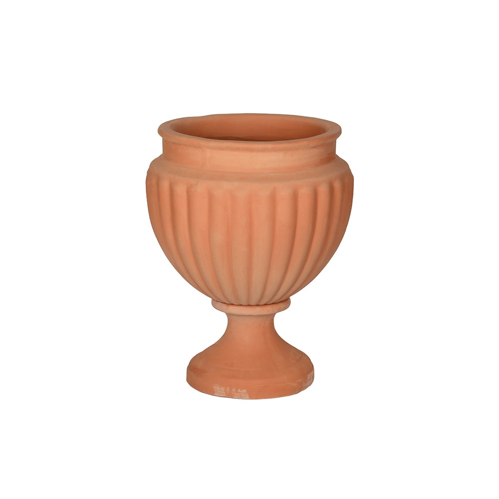 Fluted Bowl Garden Style Terracotta Planter