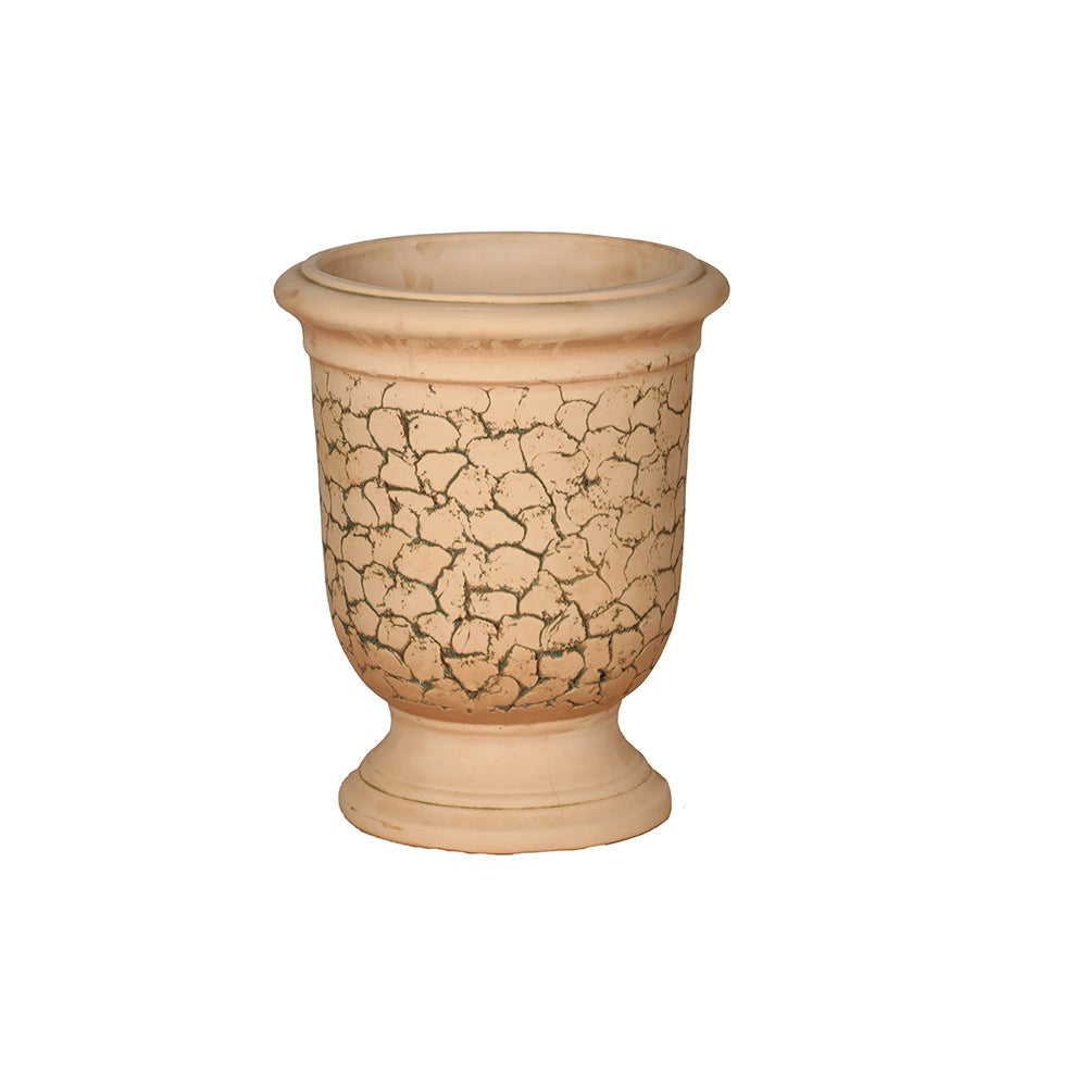 Jardinera de exterior de terracota Anduze beige