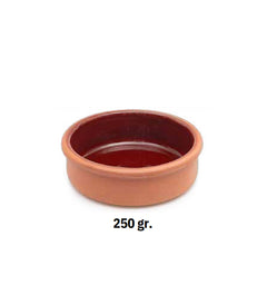 Clayspire medium terracotta yogurt bowls 250g, handmade by Clayspire.