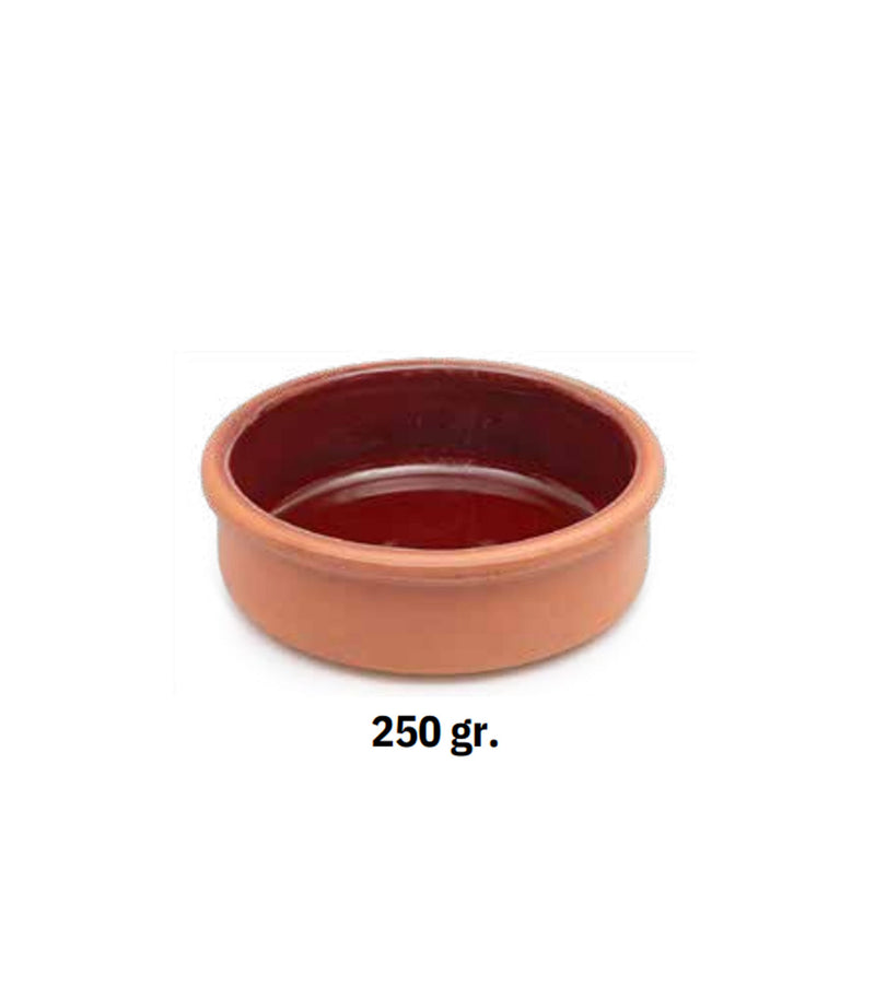 Clayspire medium terracotta yogurt bowls 250g, handmade by Clayspire.