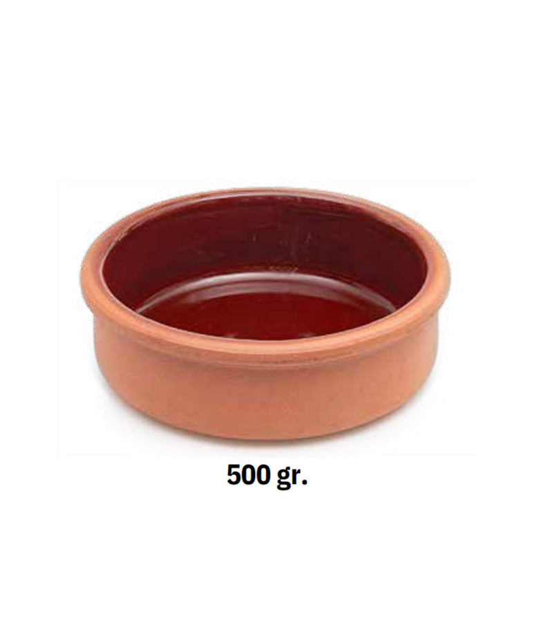 Clayspire large terracotta yogurt bowls 500ml, handmade by Clayspire.