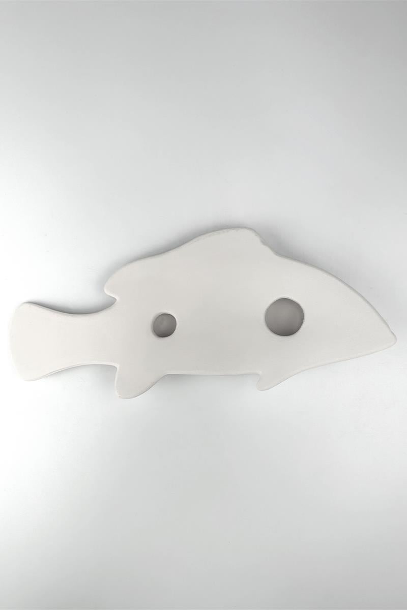 Trout Ceramic Bisque