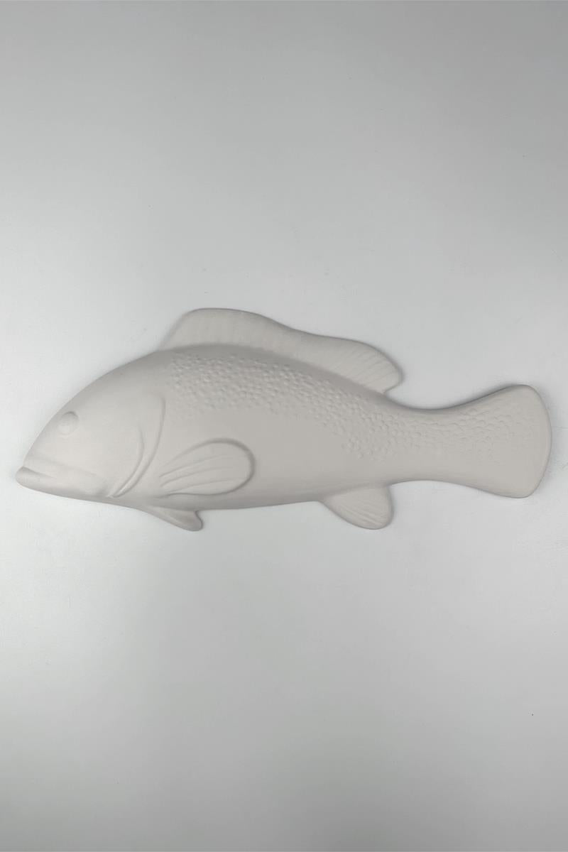 Trout Ceramic Bisque