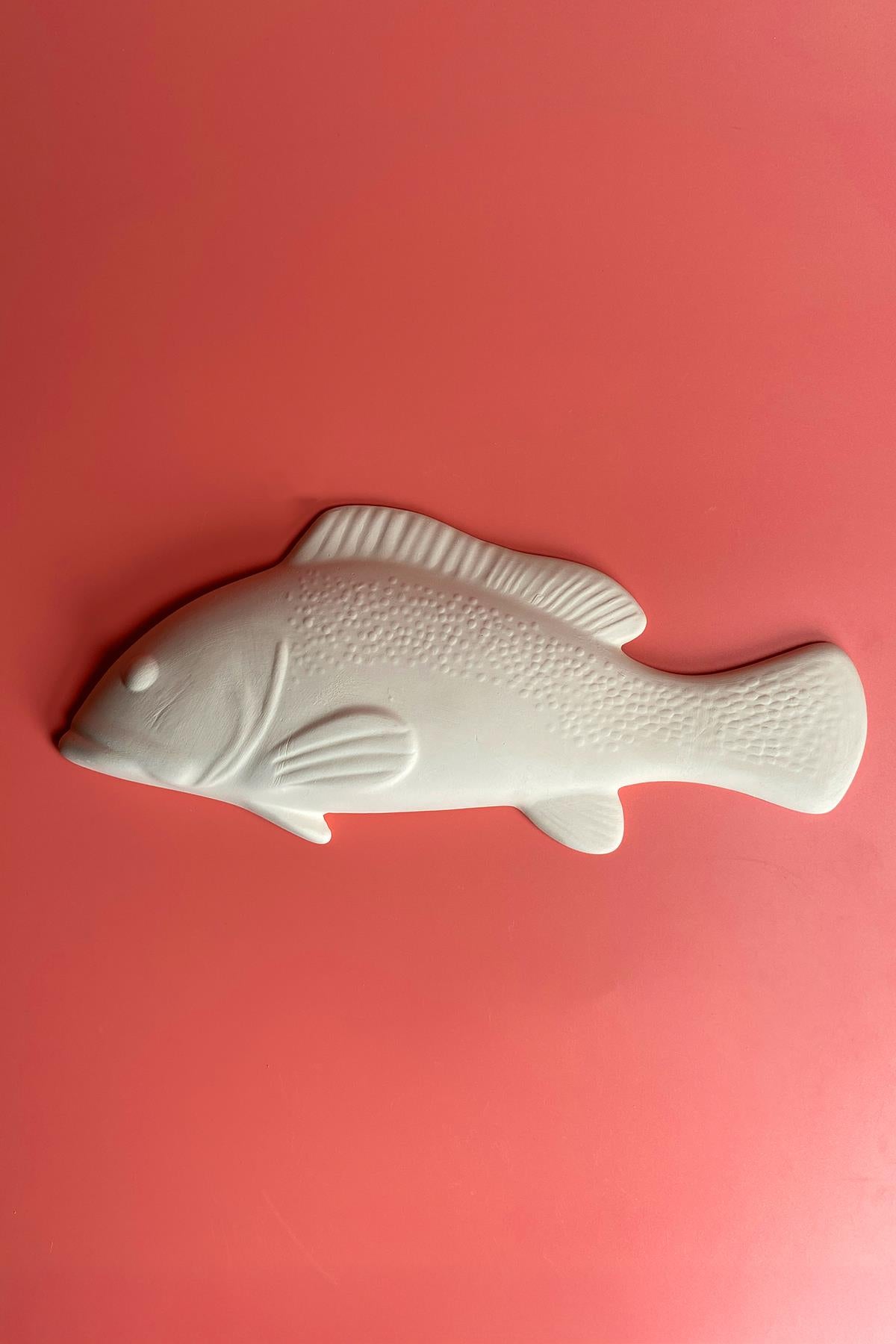 Trout Ceramic Bisque