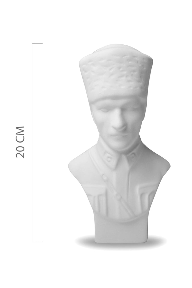 Atatürk Statue Ceramic Bisque