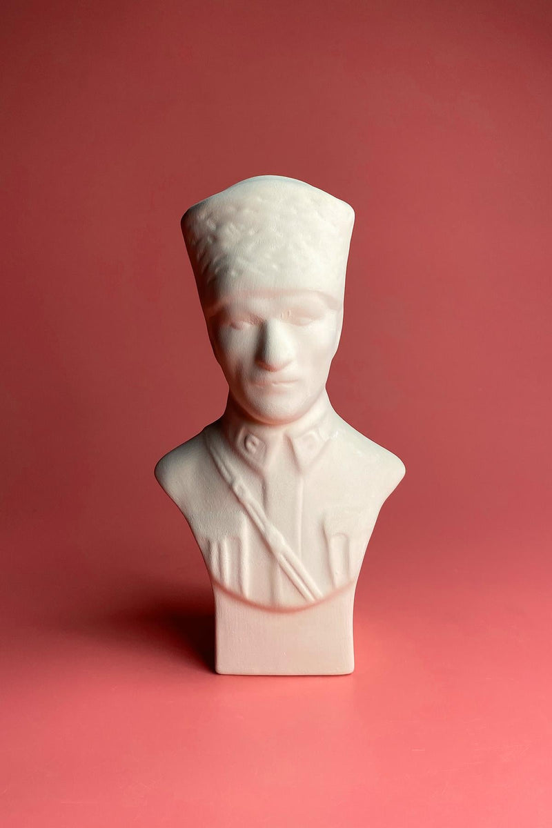 Atatürk Statue Ceramic Bisque