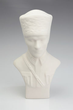 Atatürk Statue Ceramic Bisque