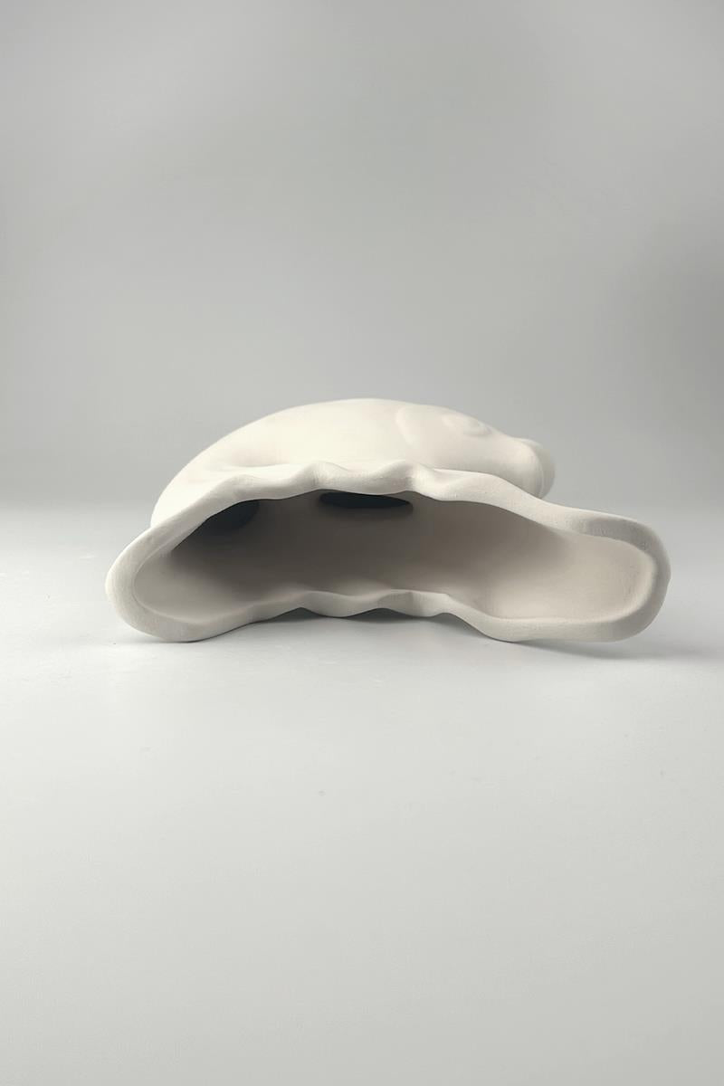 Fish Vase Ceramic Bisque