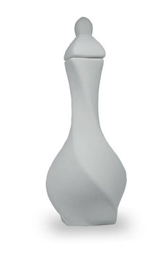 Twist Vase Ceramic Bisque
