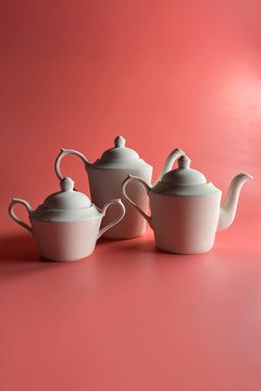 Tea & Coffee Set Ceramic Bisque