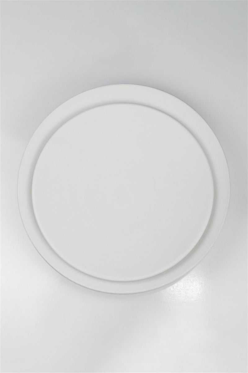 Deep Plate Ceramic Bisque