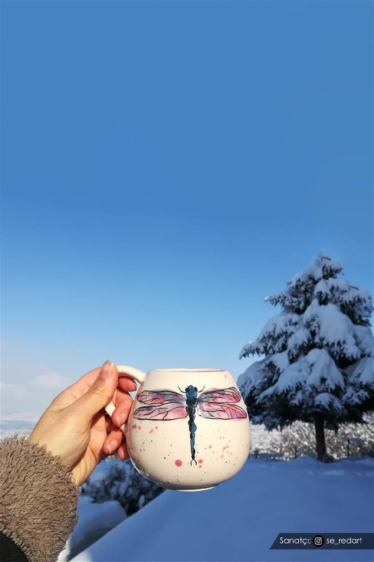 Damla Mug Ceramic Bisque