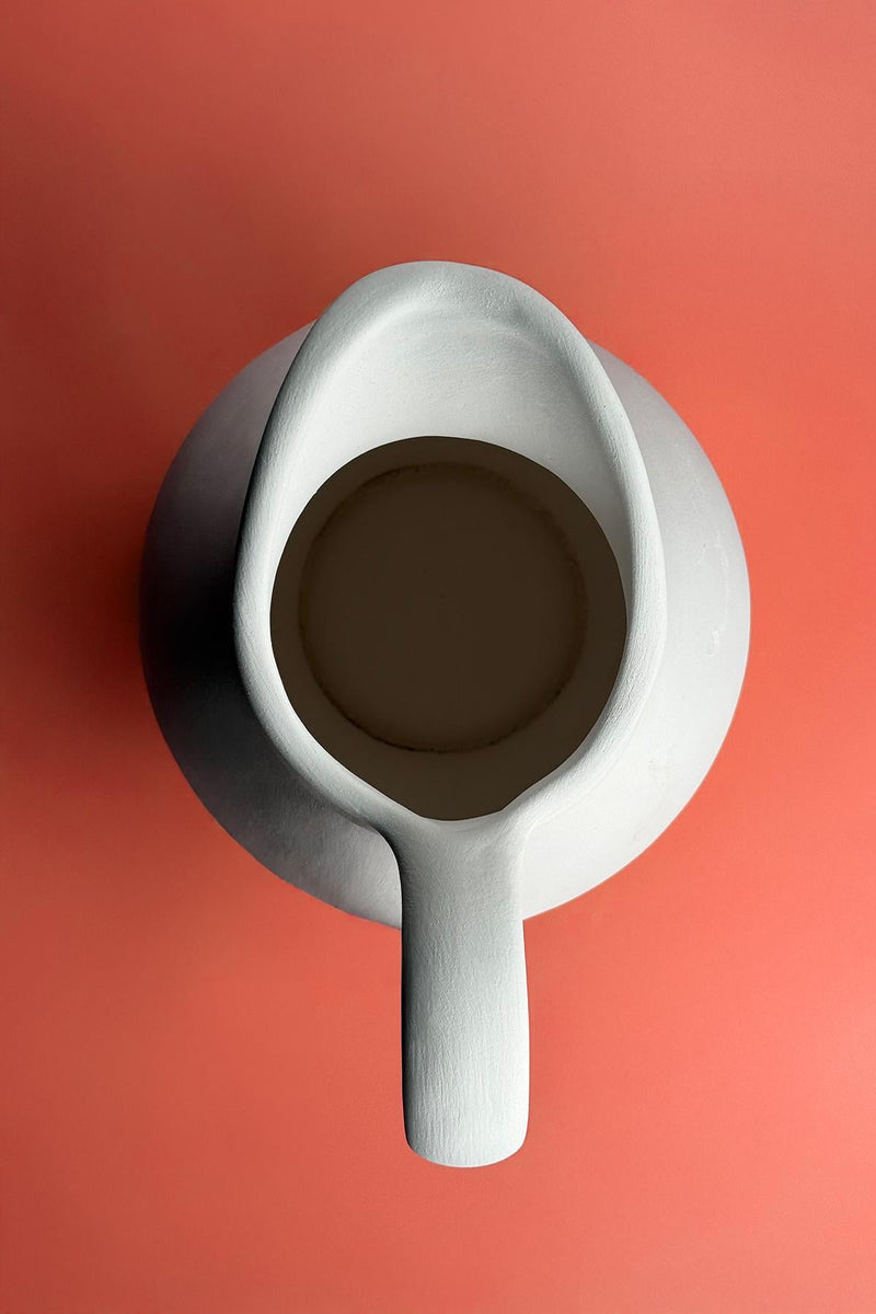 XL Jug Pitcher Ceramic Bisque