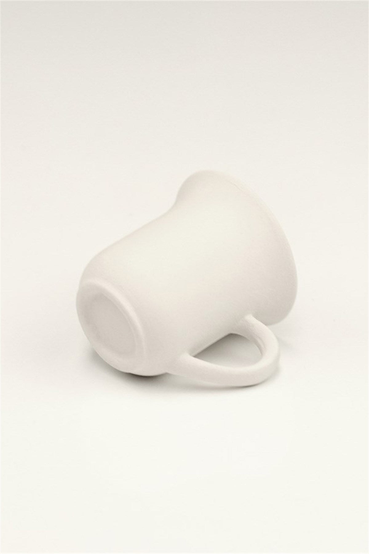 Elegant Coffee Cup Ceramic Bisque