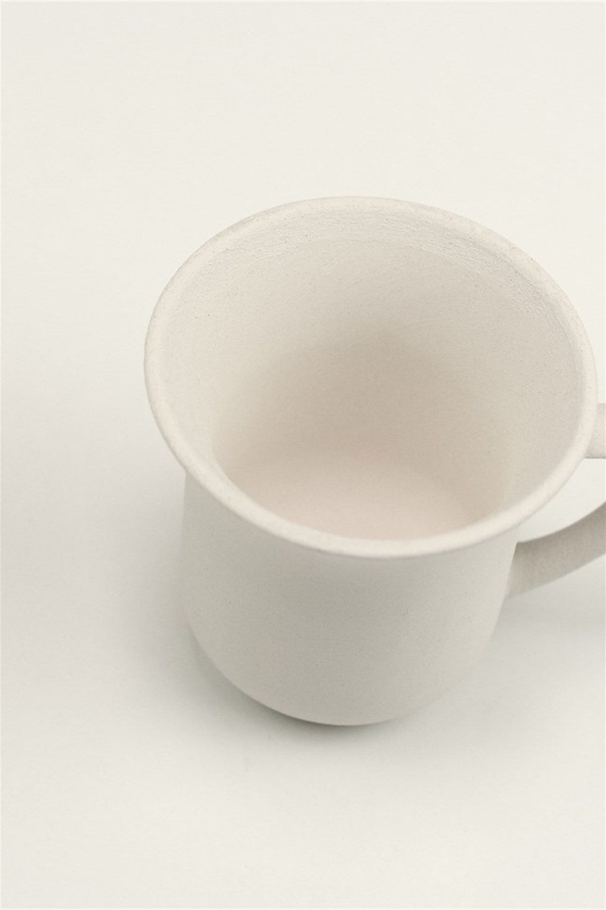 Elegant Coffee Cup Ceramic Bisque