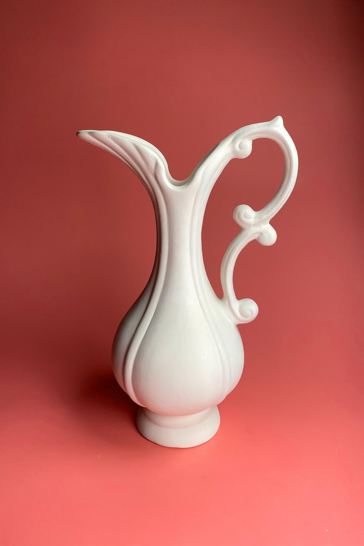 Italian Vase Ceramic Bisque