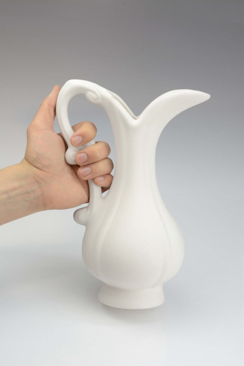 Italian Vase Ceramic Bisque