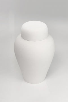 Lidded Jar (30Cm) Ceramic Bisque