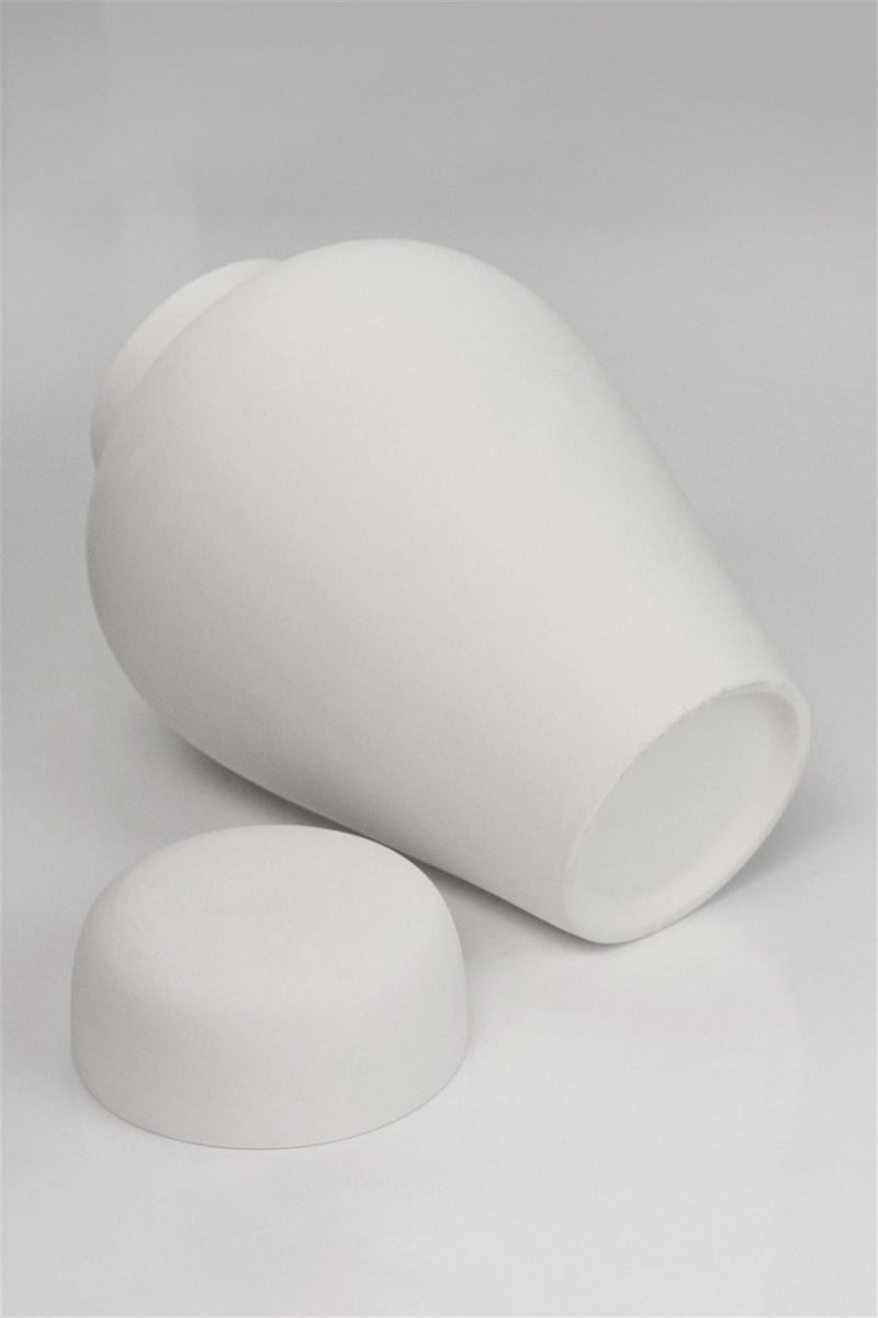 Lidded Jar (30Cm) Ceramic Bisque