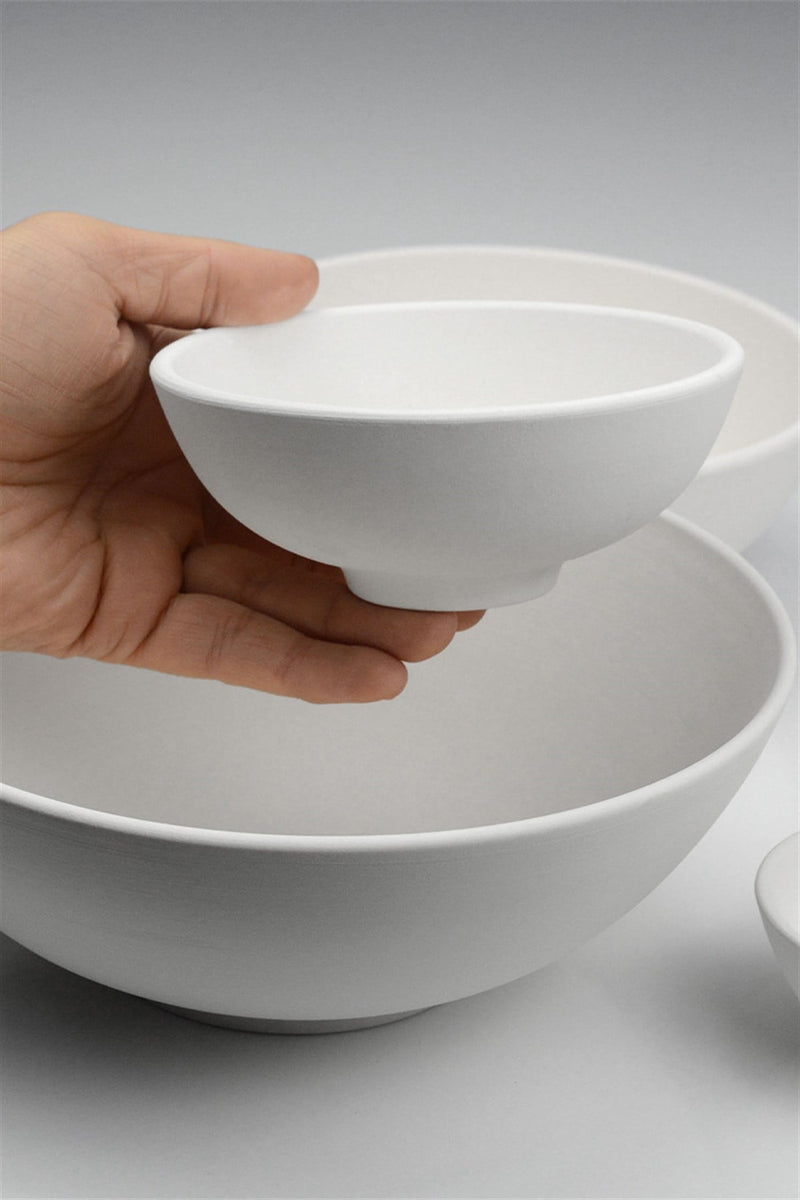Multipurpose Bowl Ceramic Bisque Series