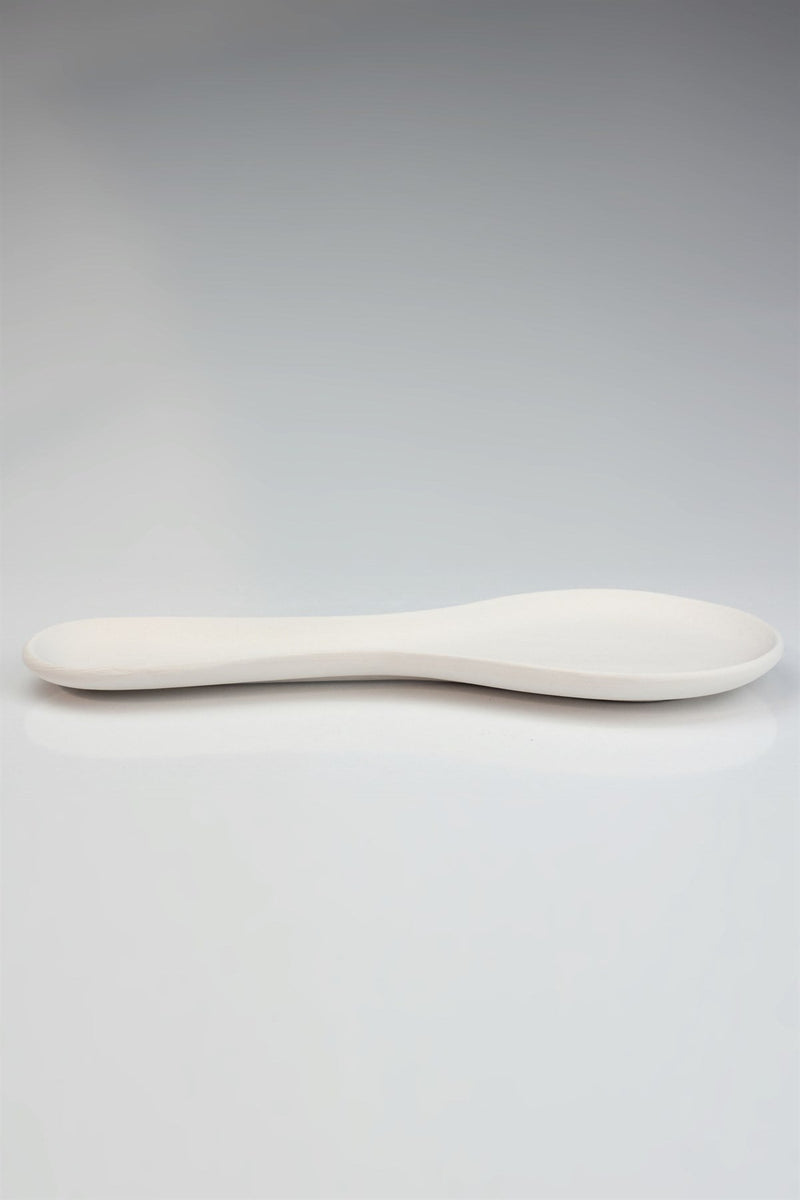 Spoon Rest Ceramic Bisque