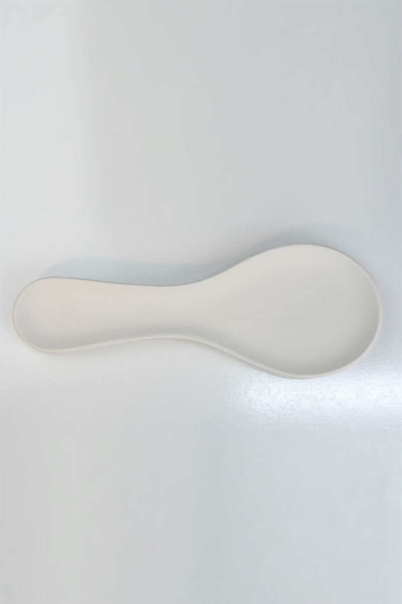 Spoon Rest Ceramic Bisque