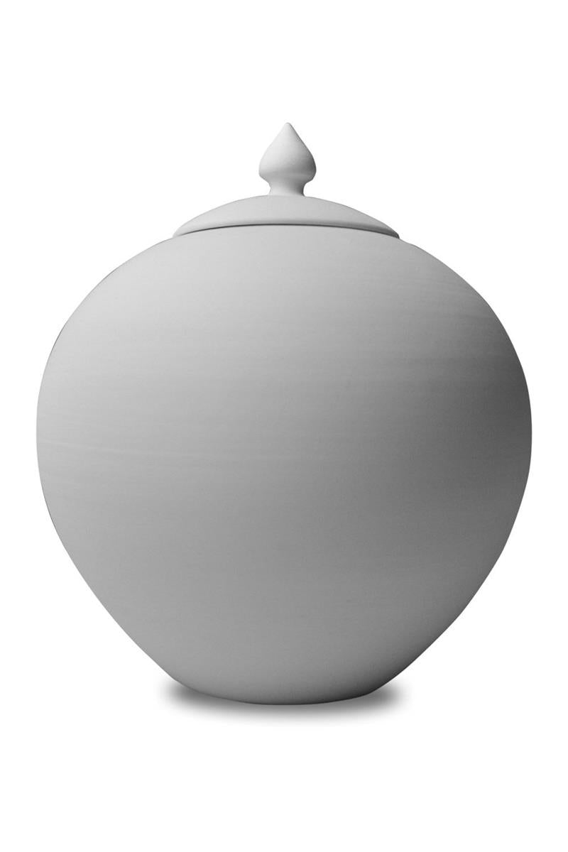 Sphere Jar Ceramic Bisque