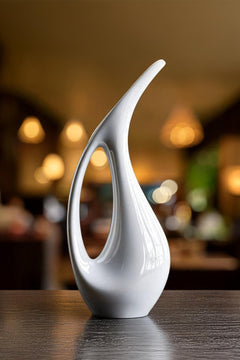 Pelican Vase Ceramic Bisque