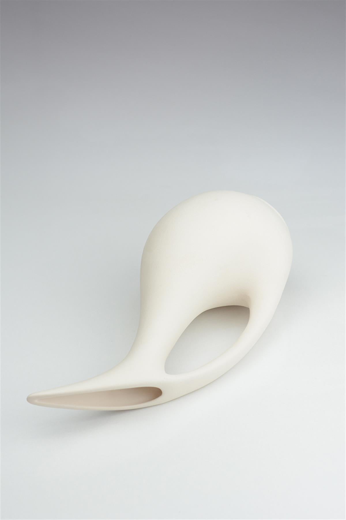 Pelican Vase Ceramic Bisque
