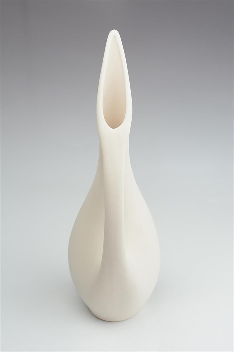 Pelican Vase Ceramic Bisque