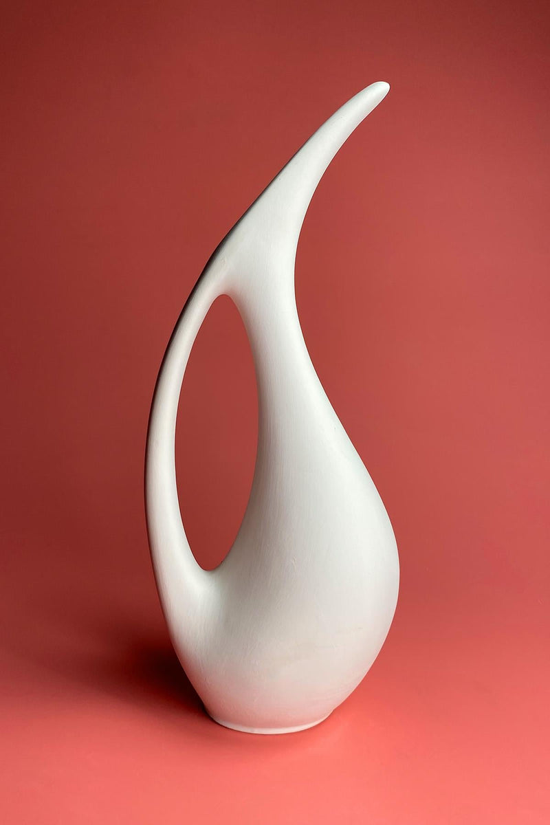 Pelican Vase Ceramic Bisque
