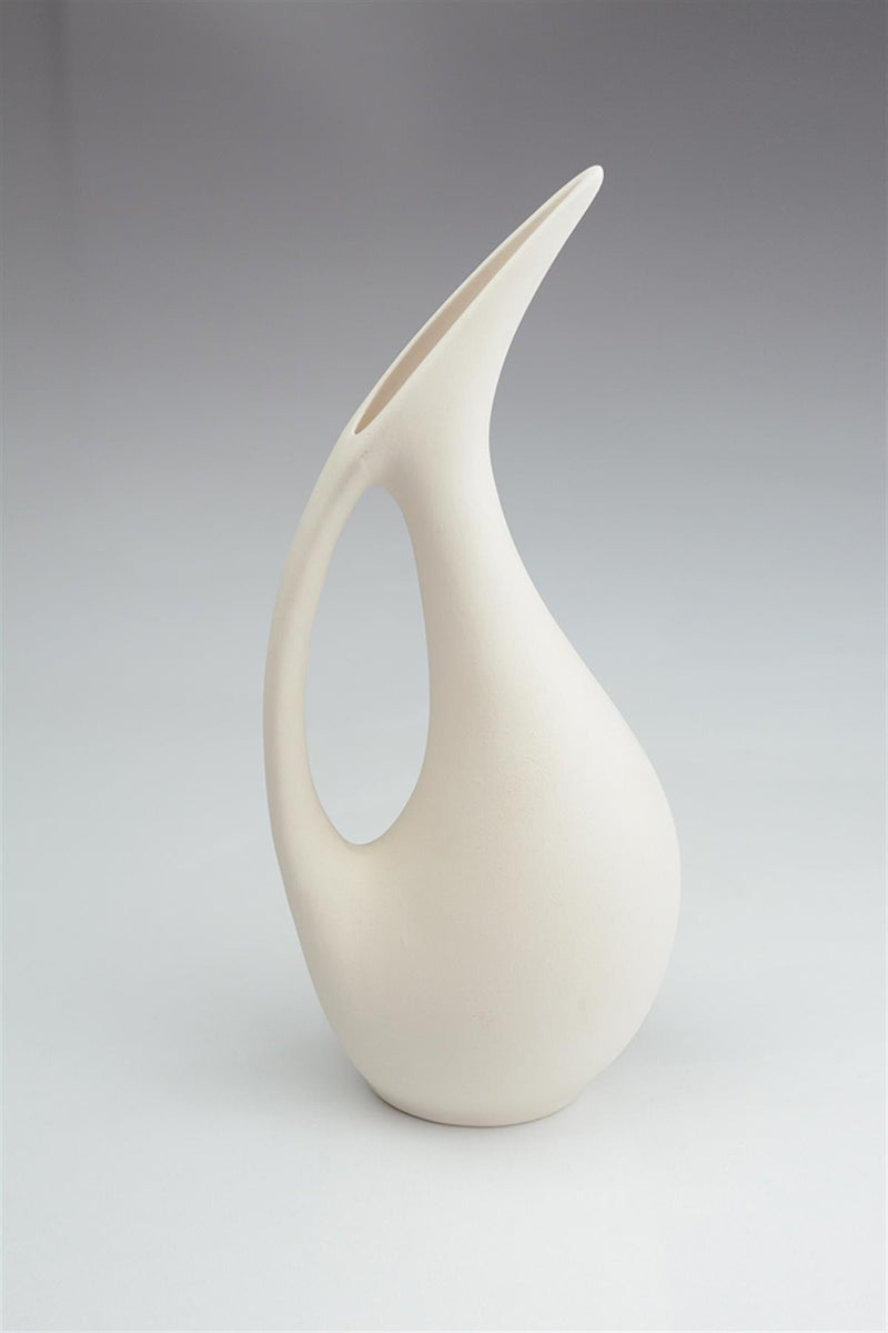 Pelican Vase Ceramic Bisque
