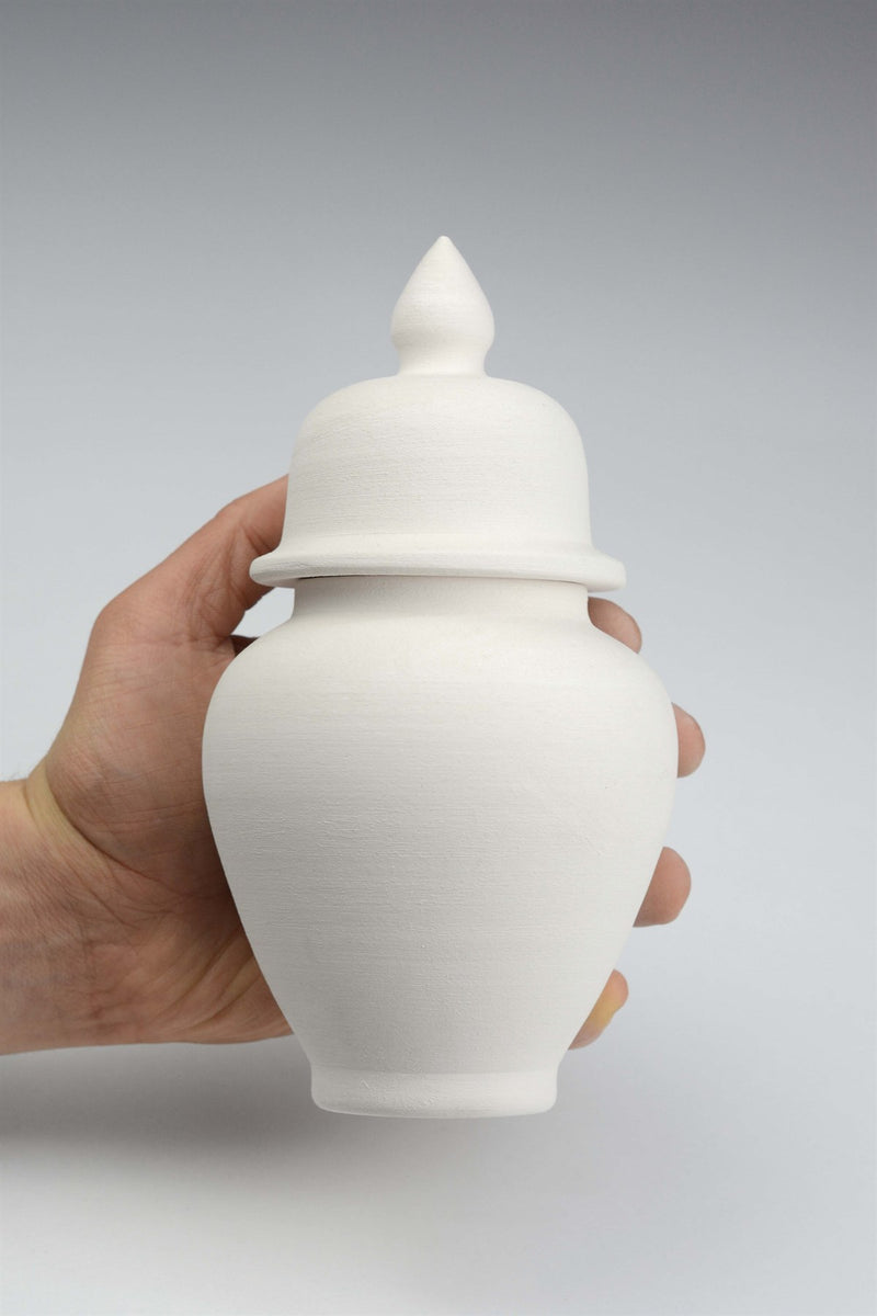 Shah Jar Ceramic Bisque