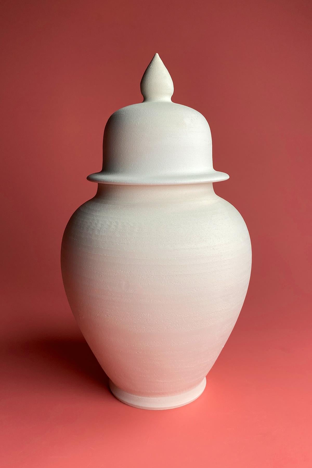 Shah Jar Ceramic Bisque