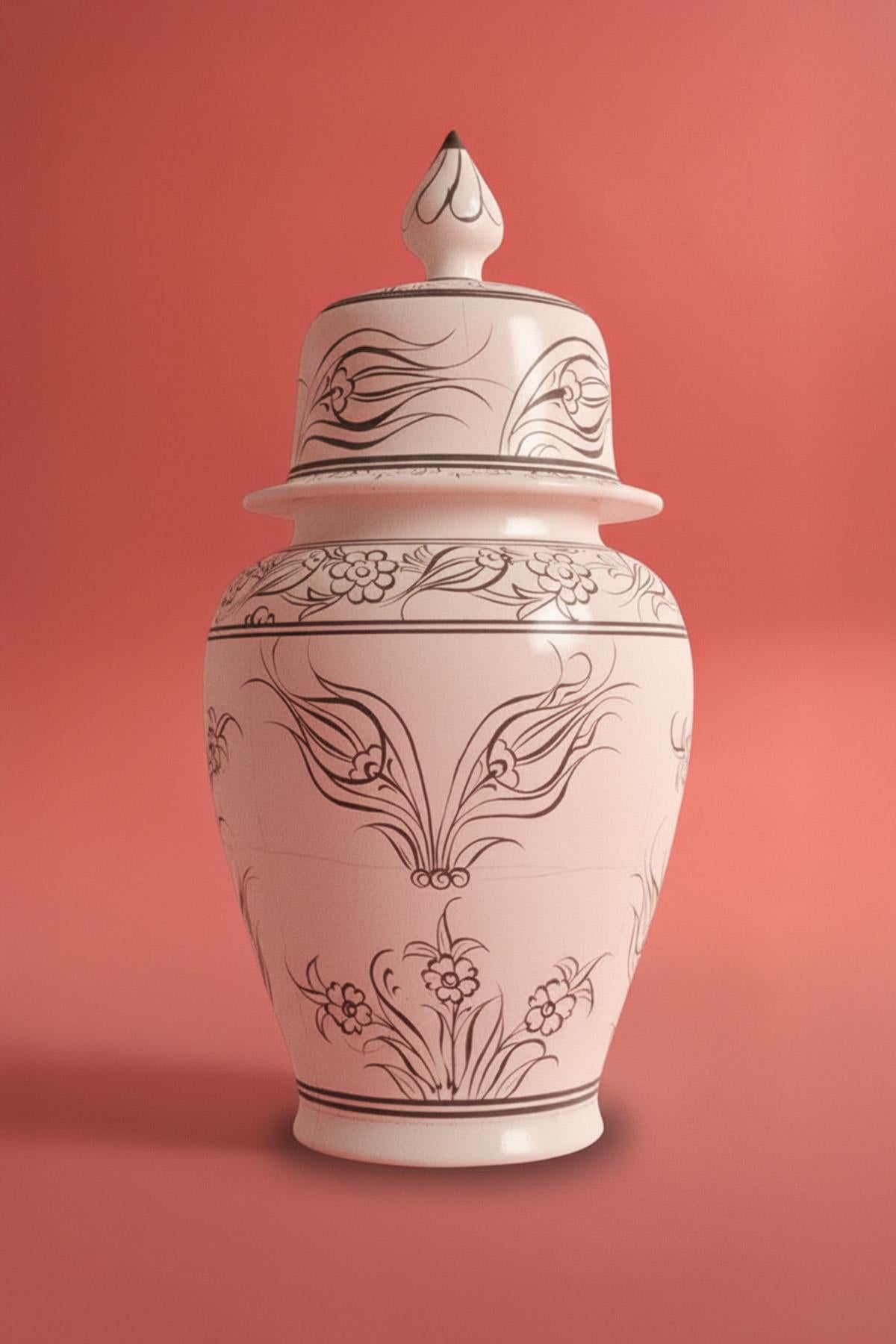 Shah Jar Contoured Design