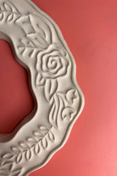 Decorative Ring Ceramic Bisque