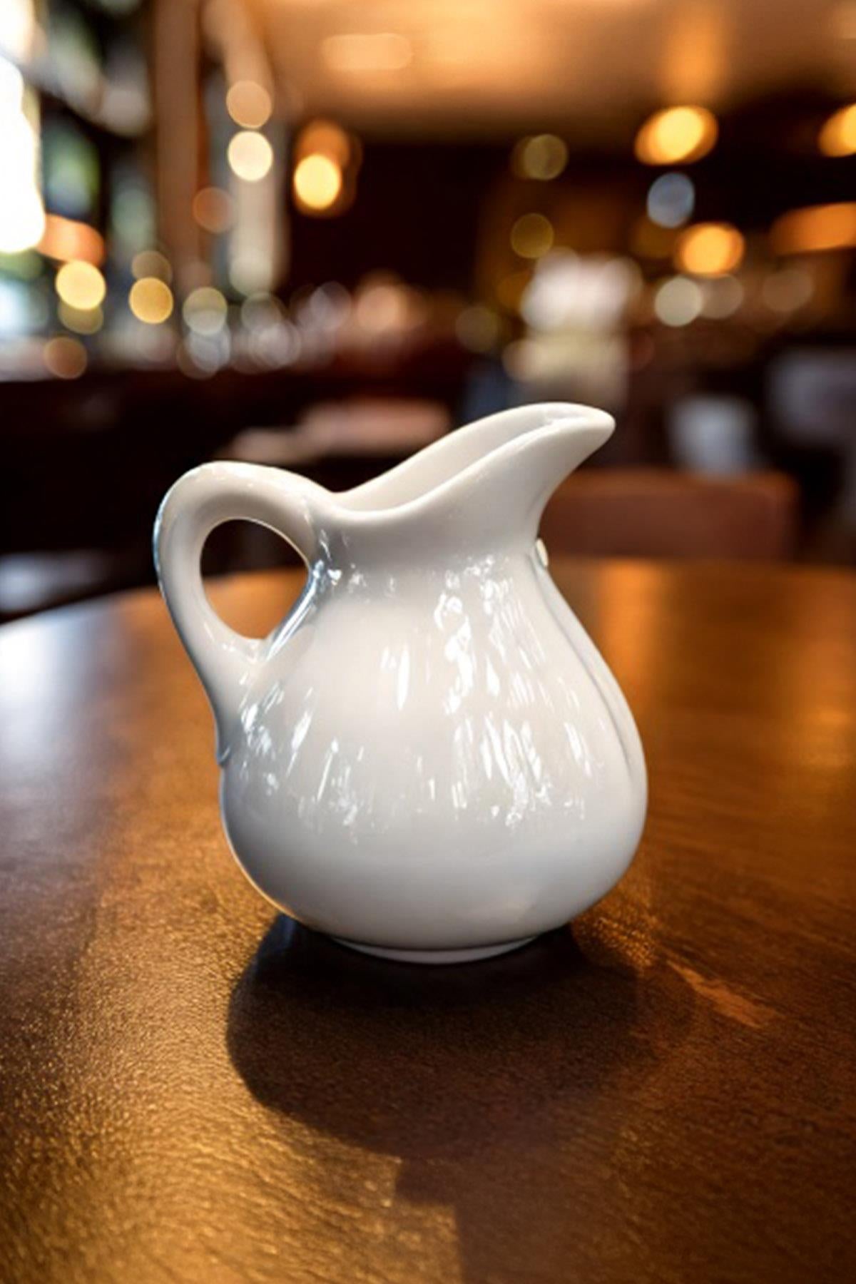 Creamer Pitcher Ceramic Bisque