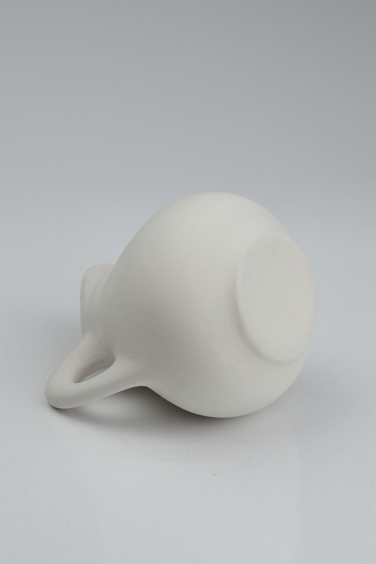 Creamer Pitcher Ceramic Bisque