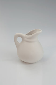 Creamer Pitcher Ceramic Bisque