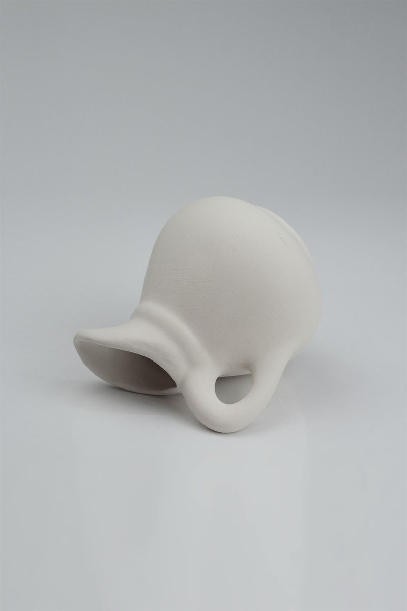 Creamer Pitcher Ceramic Bisque
