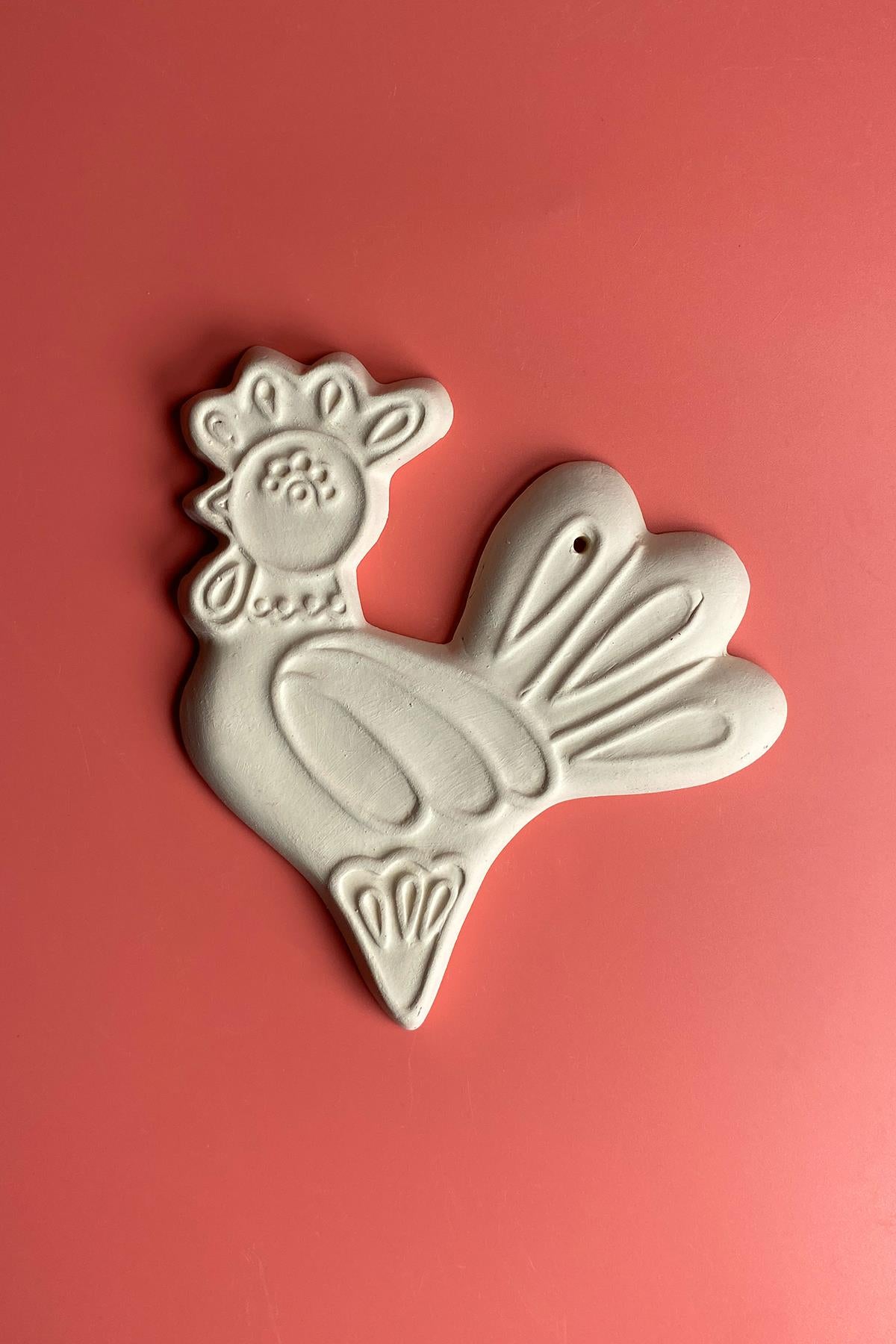 Chicken Ceramic Bisque