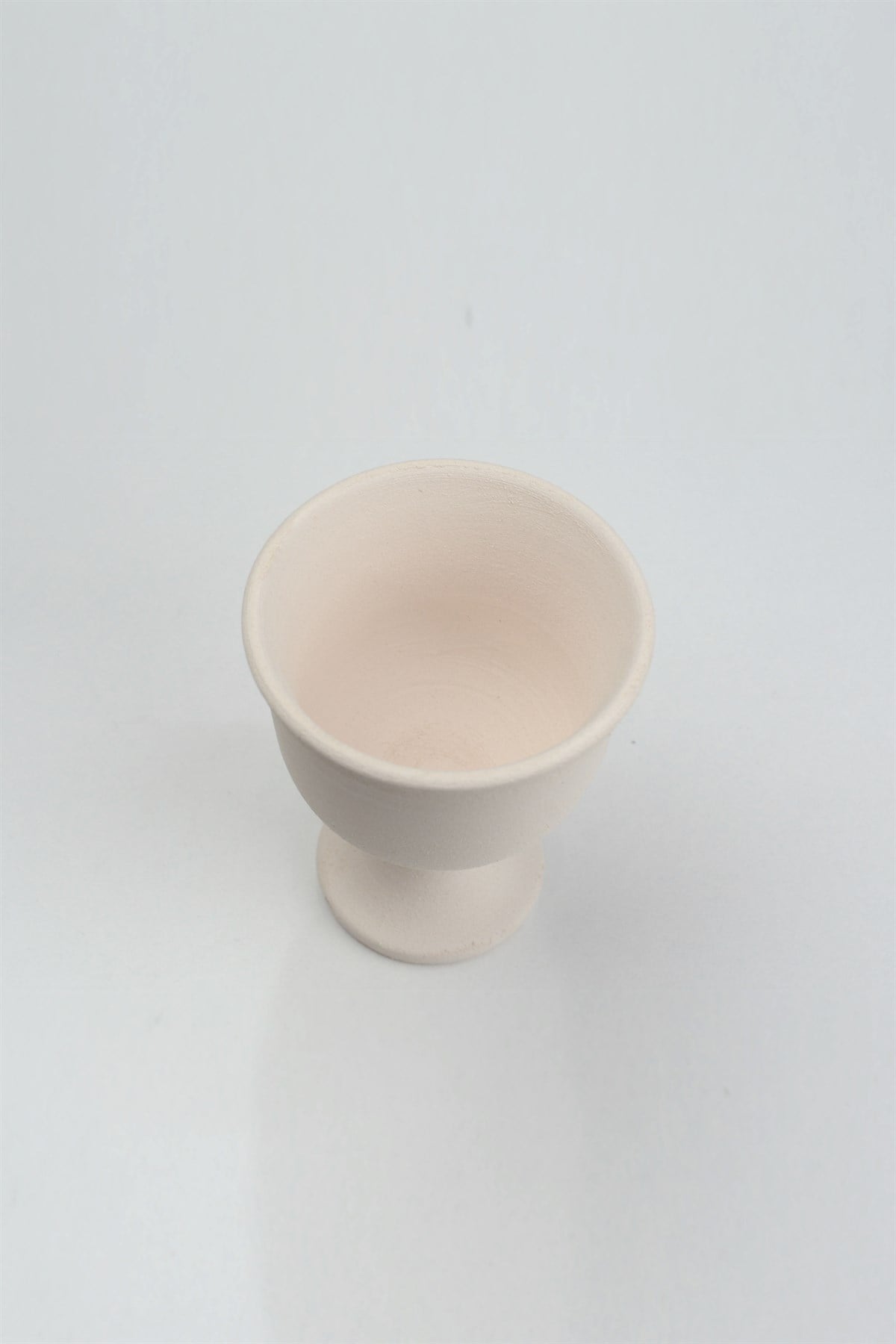 Egg Cup Ceramic Bisque