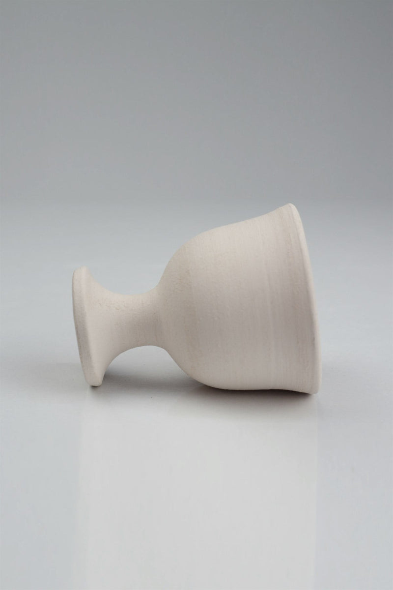 Egg Cup Ceramic Bisque